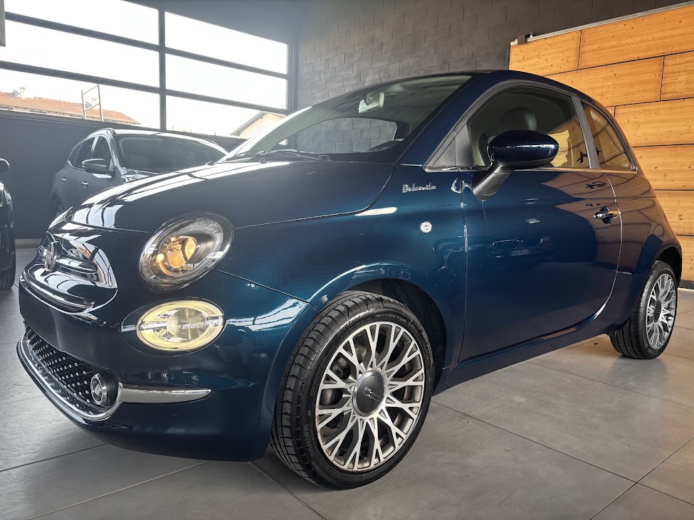 Fiat 500 Dolcevita blu: citycar con carattere