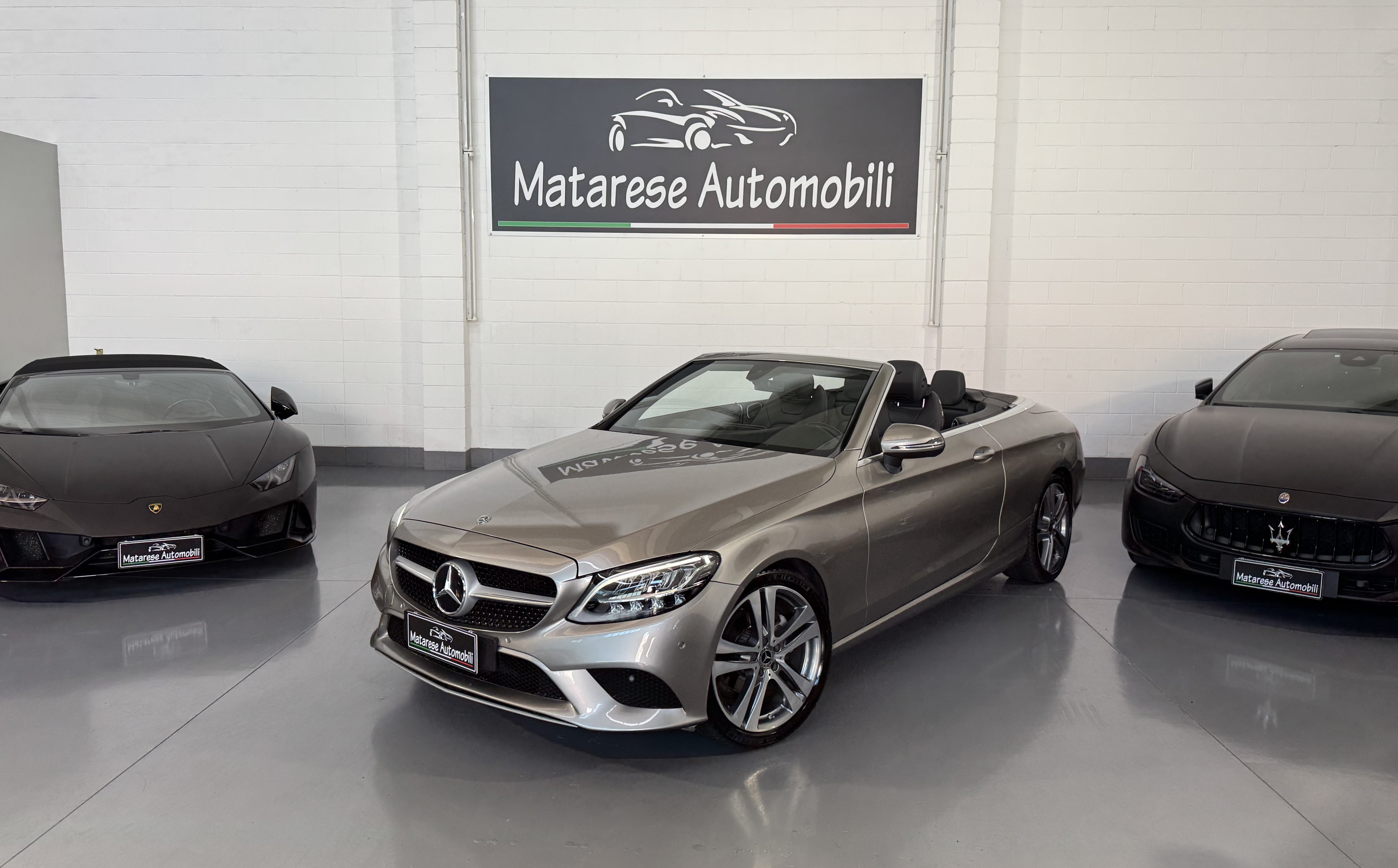 Mercedes C 220 Cabrio FullLed Burmaster 1Proprietario Certificata