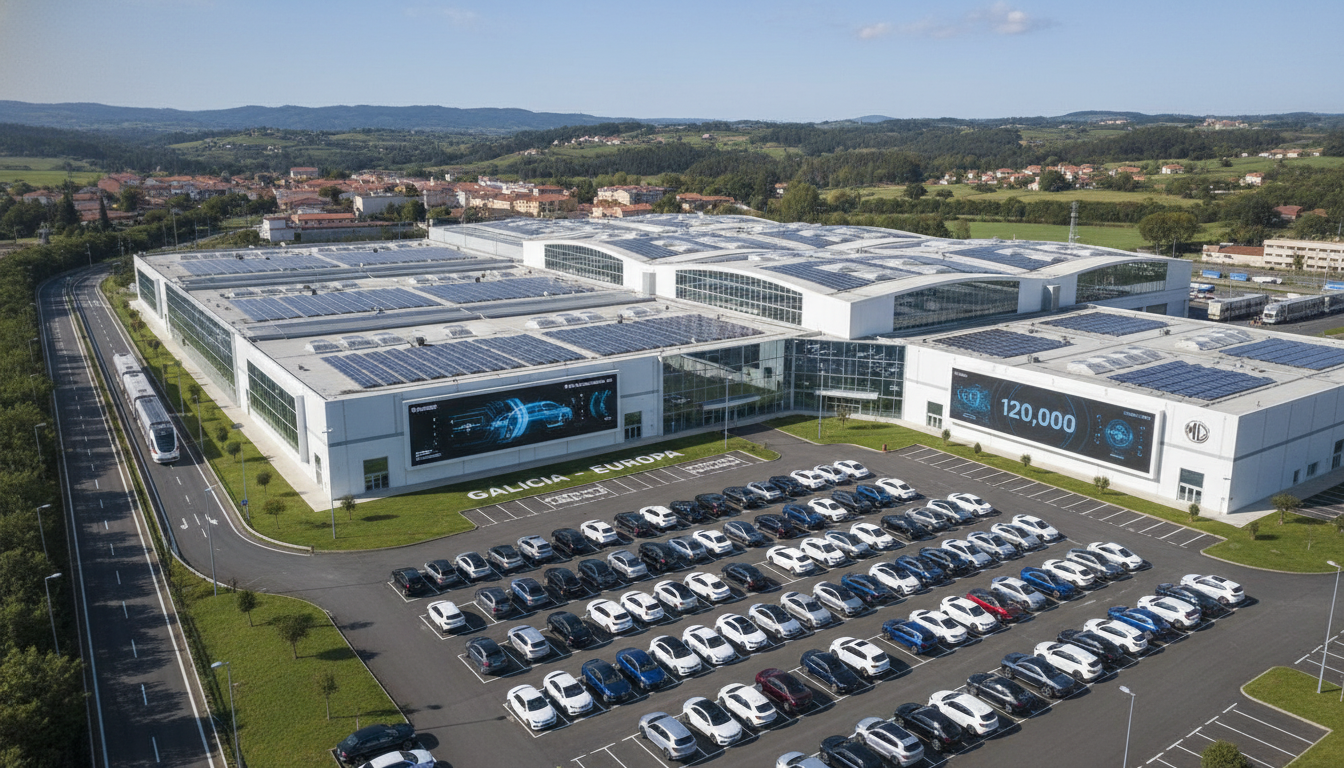 MG: nuova fabbrica in Spagna per 120.000 auto all'anno