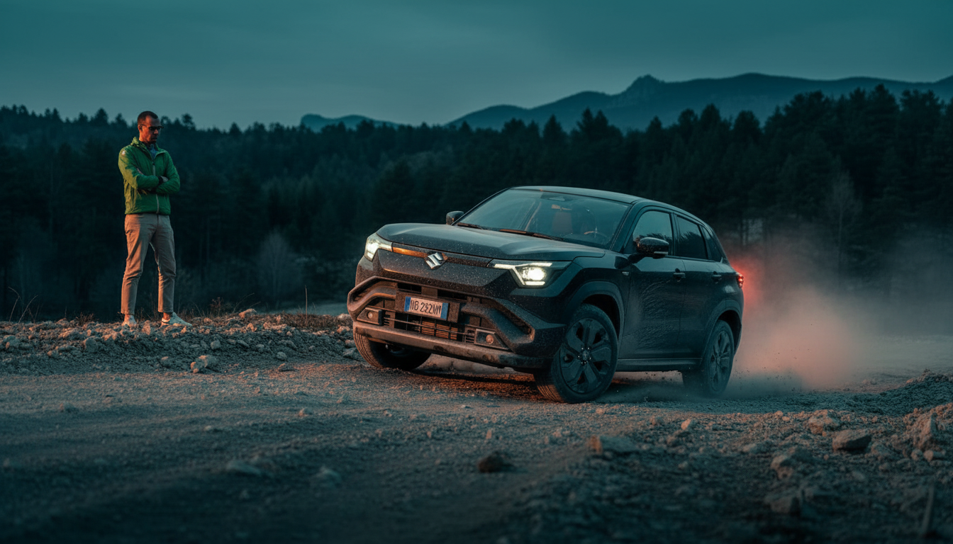 Ho guidato la Suzuki e Vitara: in fuoristrada ti sorprende, peccato la ricarica lenta