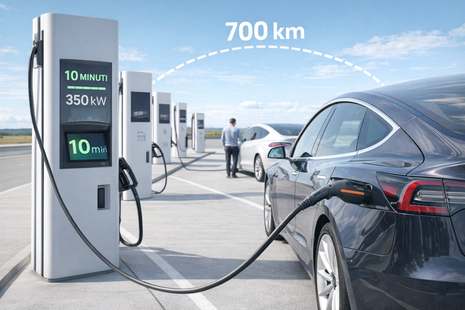 Ricariche rapide e autonomie elevate: il futuro delle auto elettriche è già qui
