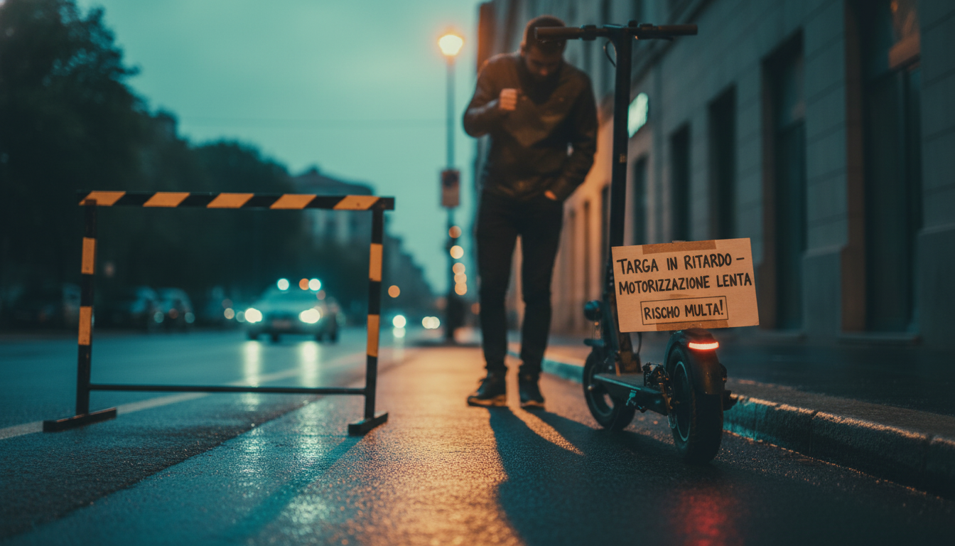 Monopattini elettrici, corsa a ostacoli per la targa: rischio multe per i ritardi della Motorizzazione
