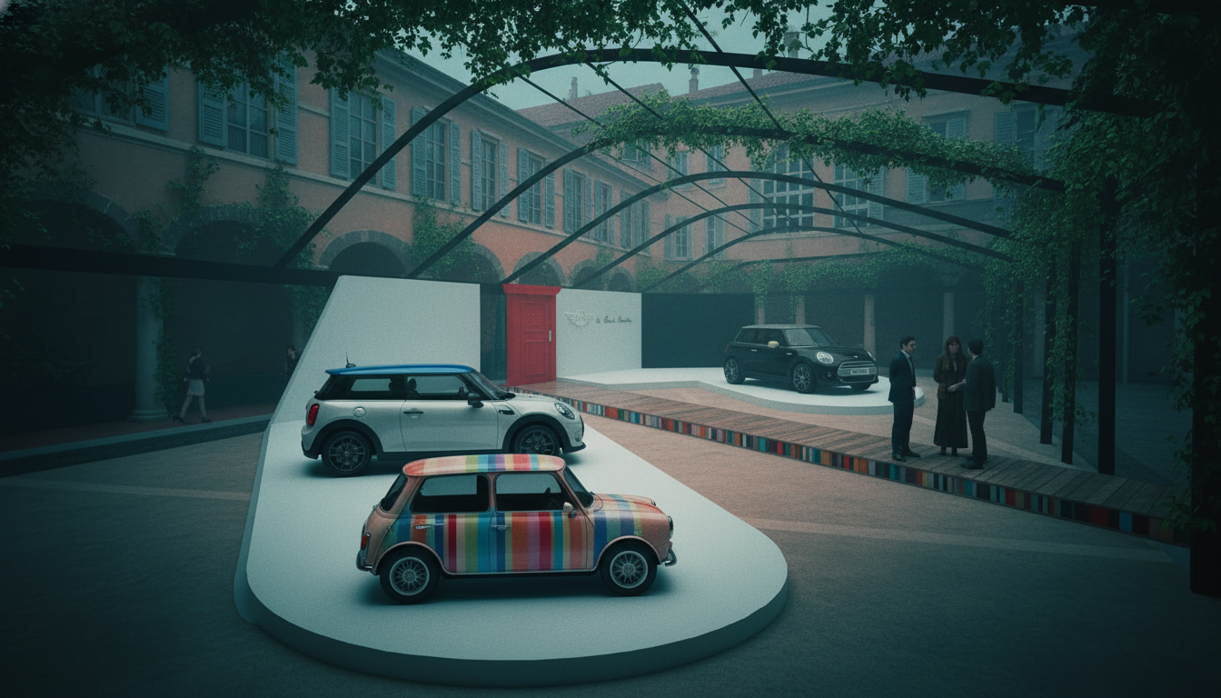 Nel cuore di Milano nasce un giardino segreto: MINI e Paul Smith al Salone del Mobile 2026
