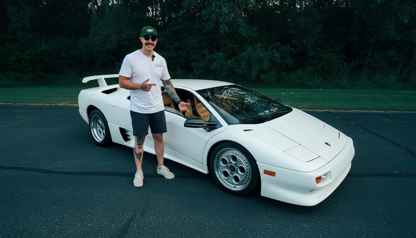 Compra una Lamborghini Diablo del 1991 e realizza il sogno d’infanzia
