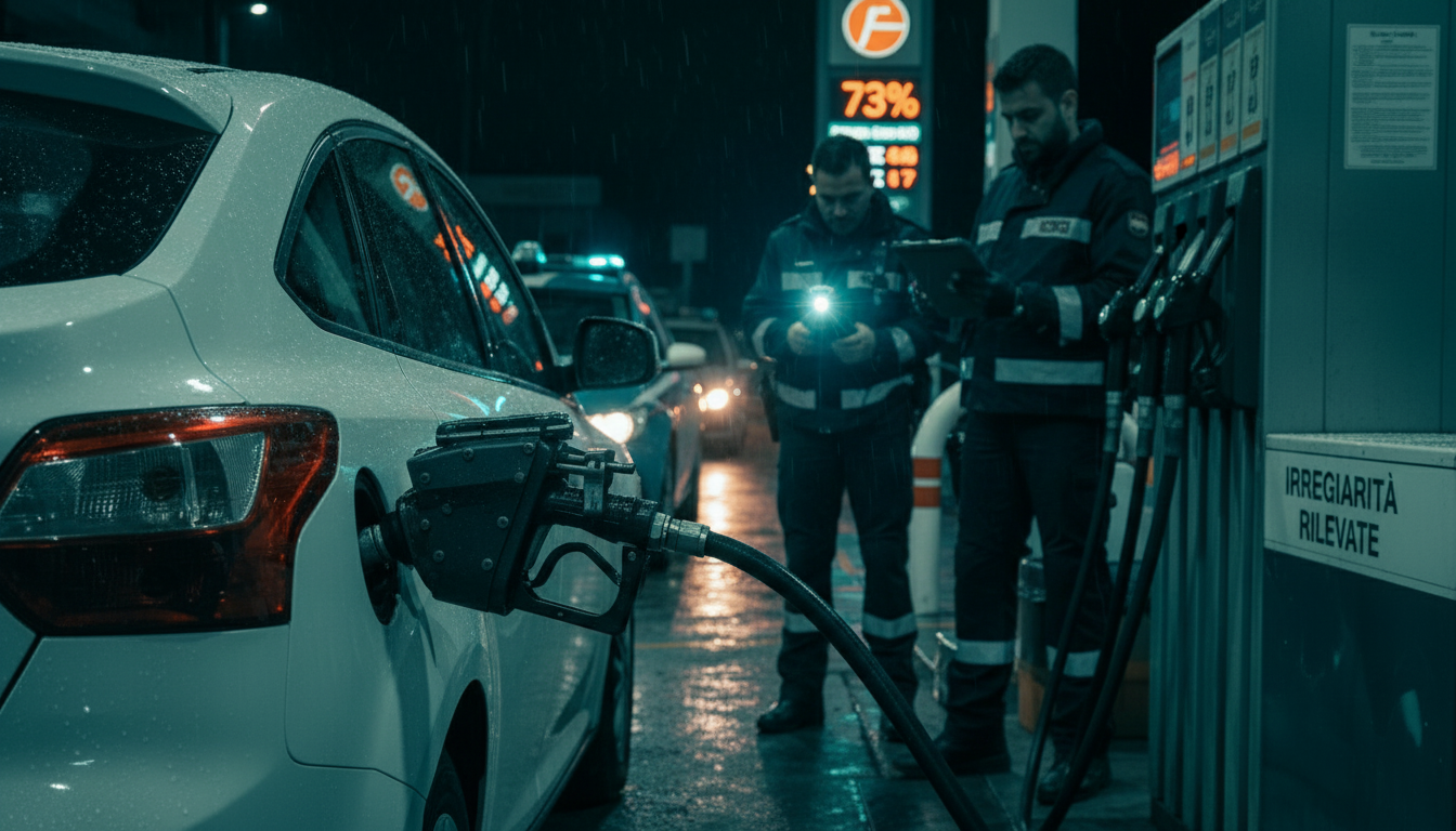 Controlli intensificati sui carburanti: 73% di irregolarità rilevate