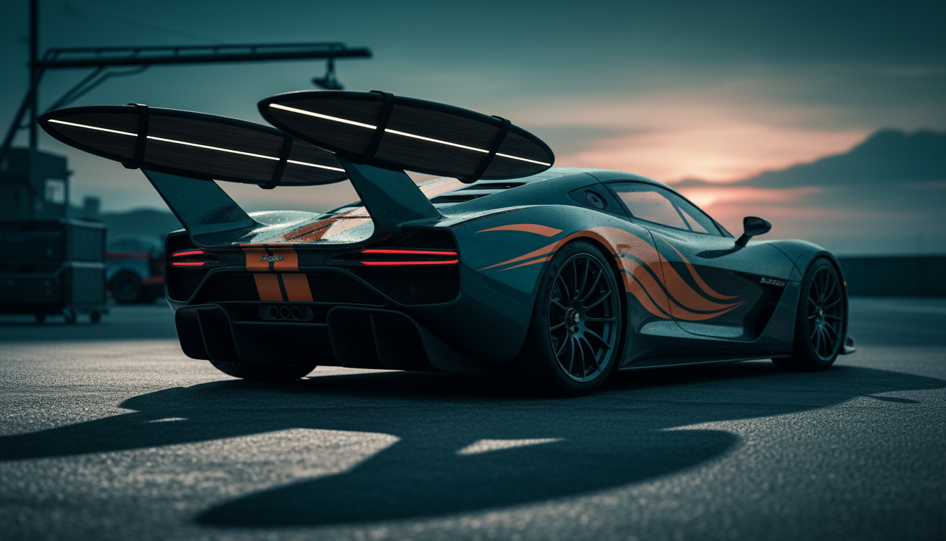 Svelata la fuoriserie con "due code": il capolavoro unico di Zagato che unisce l'asfalto di Le Mans al mondo del surf