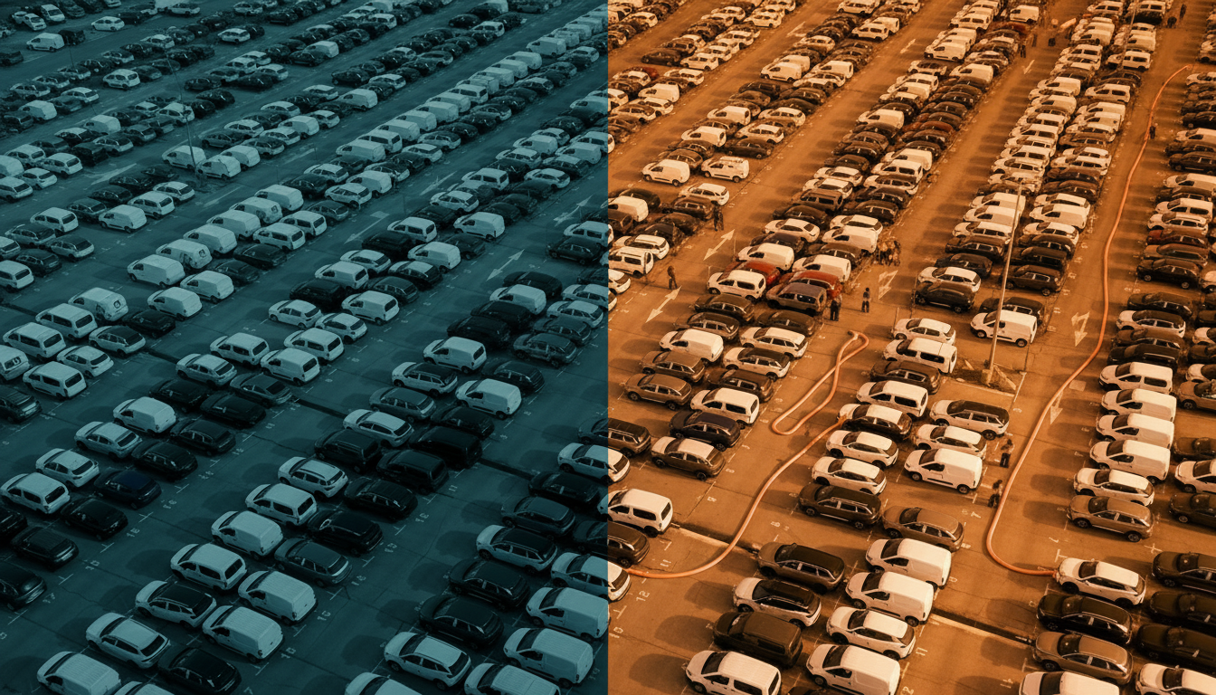 Noleggio a lungo termine in calo, ma cresce il boom delle ricaricabili