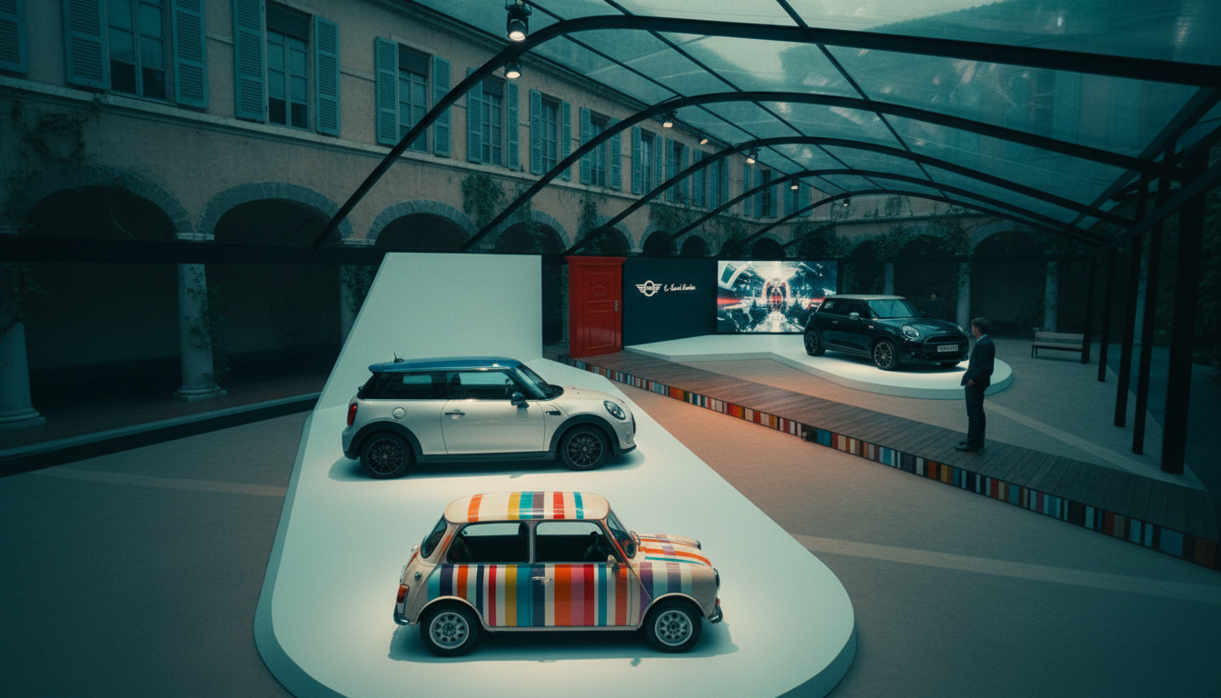 “A Garden of Curiosity” è l’installazione Mini al Salone del Mobile 2026