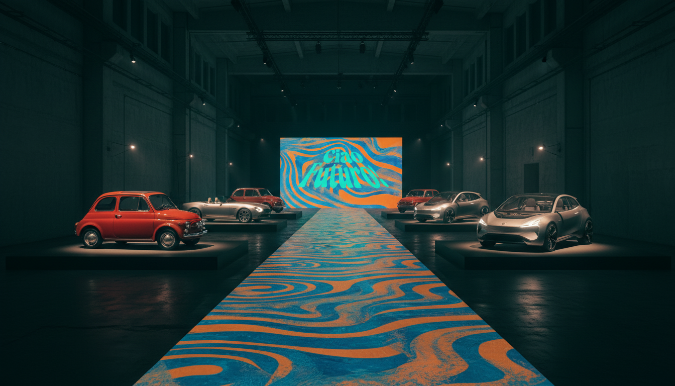 "CIAO FUTURO!": FIAT porta alla Milano Design Week 2026 un viaggio tra le icone storiche e la mobilità di domani