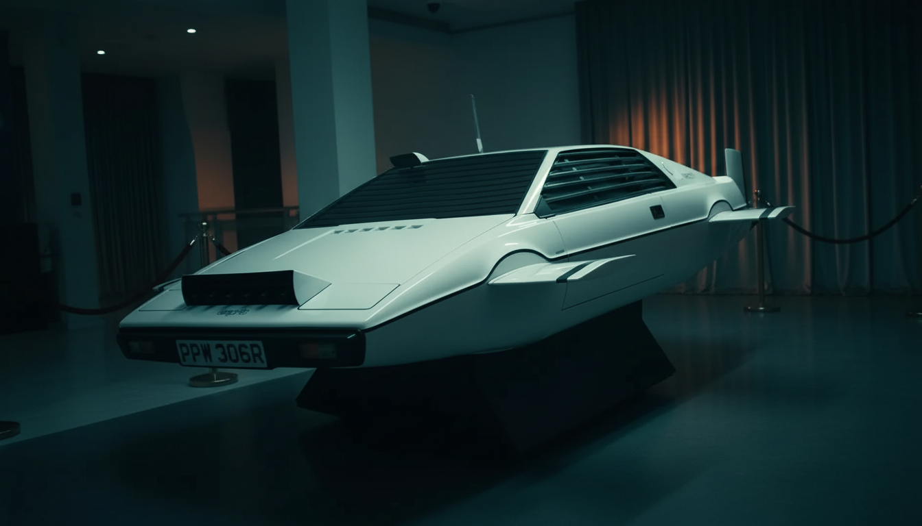 Un’icona del cinema su ruote. . . anzi senza: la mitica Lotus di 007 riemerge e va all'asta a Monaco