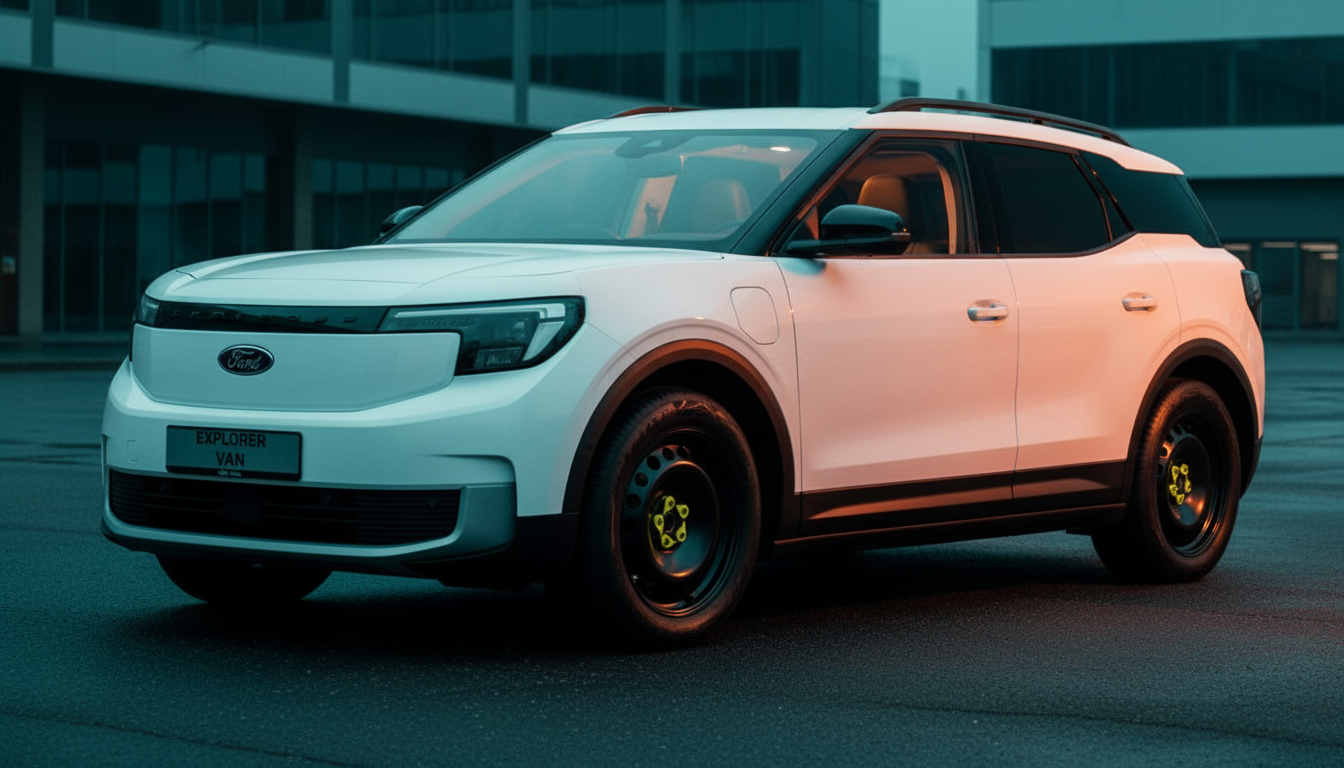 Ford trasforma Explorer EV in Explorer Van: nuova versione furgonata