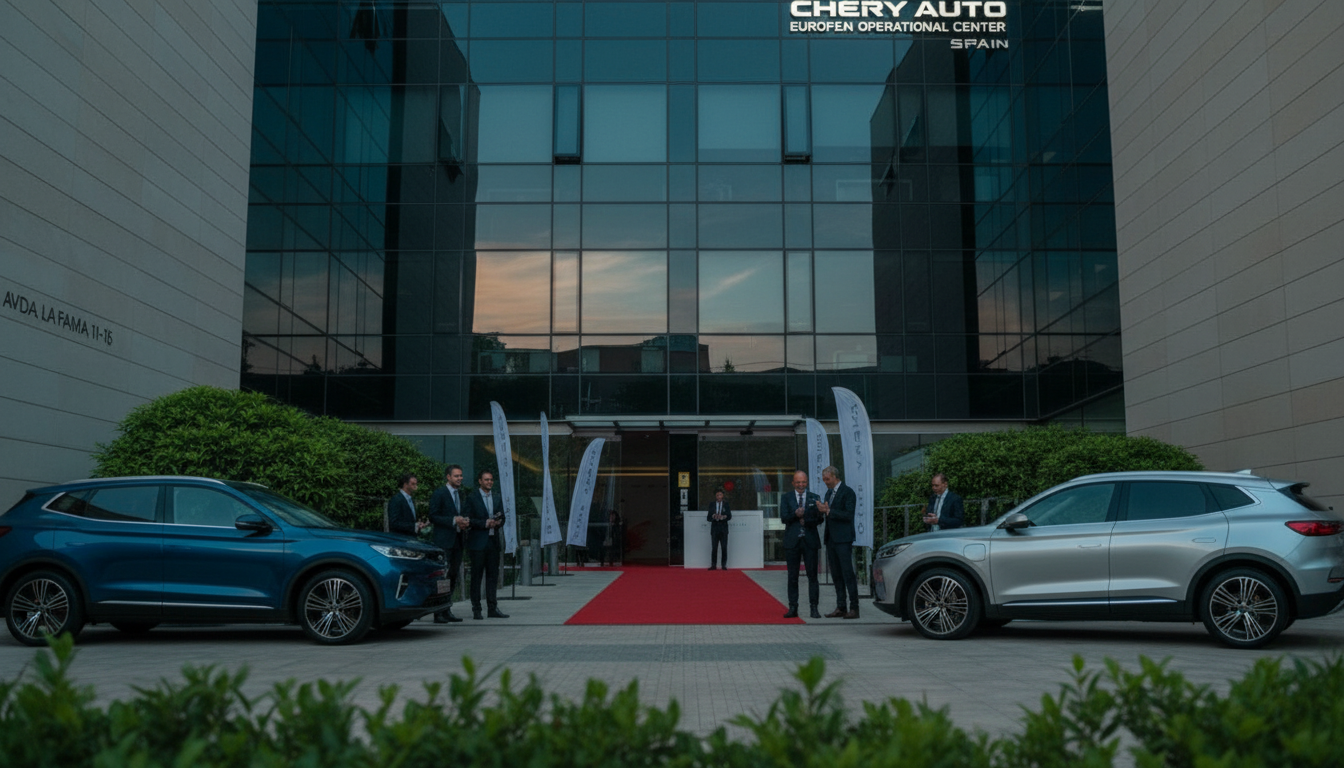 Chery Auto investe in Spagna: nasce il centro operativo europeo