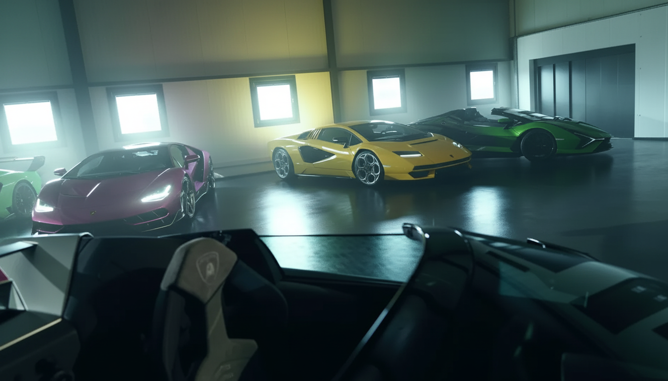 La storia e la tecnica delle esclusive Roadster Lamborghini con motore V12