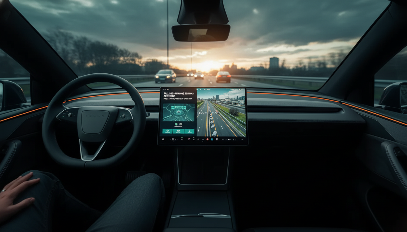 Tesla ottiene il via libera per la Guida Automatica Completa nei Paesi Bassi