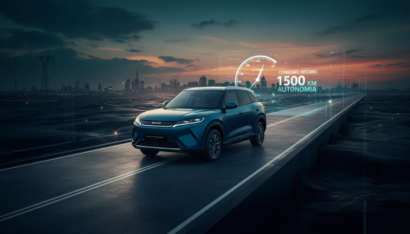 BYD affronta il caro carburanti con un ibrido da 1.500 km e consumi record