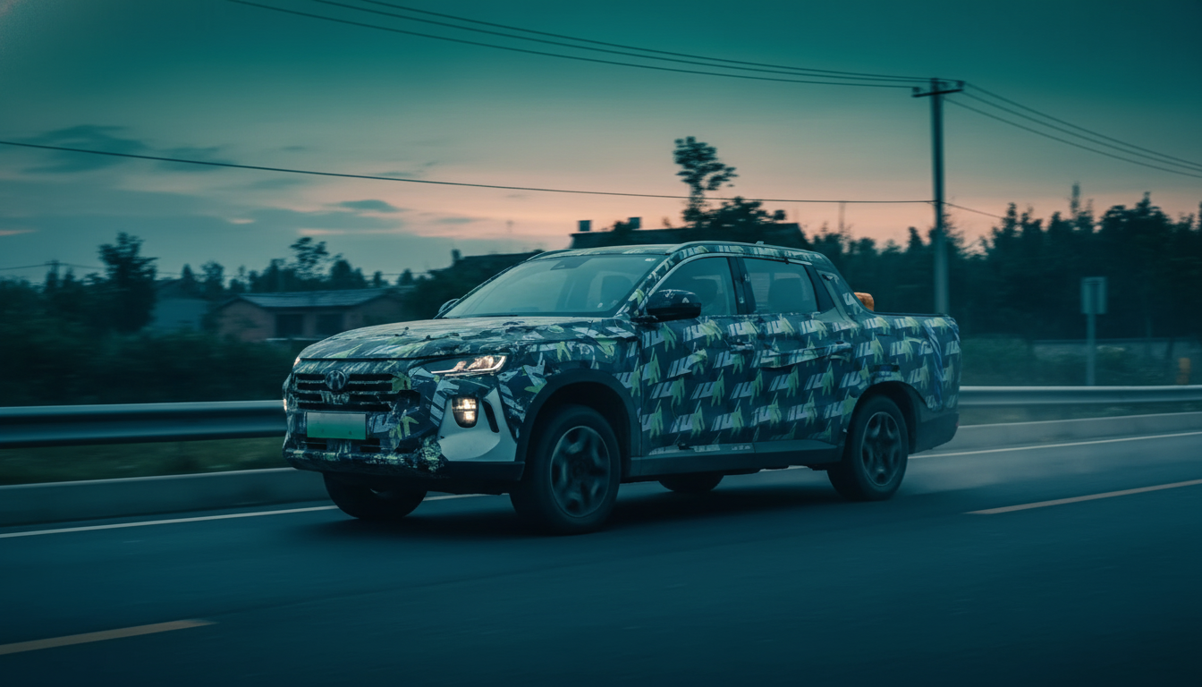 BYD presenta un nuovo pick-up ibrido plug-in per il mercato cinese