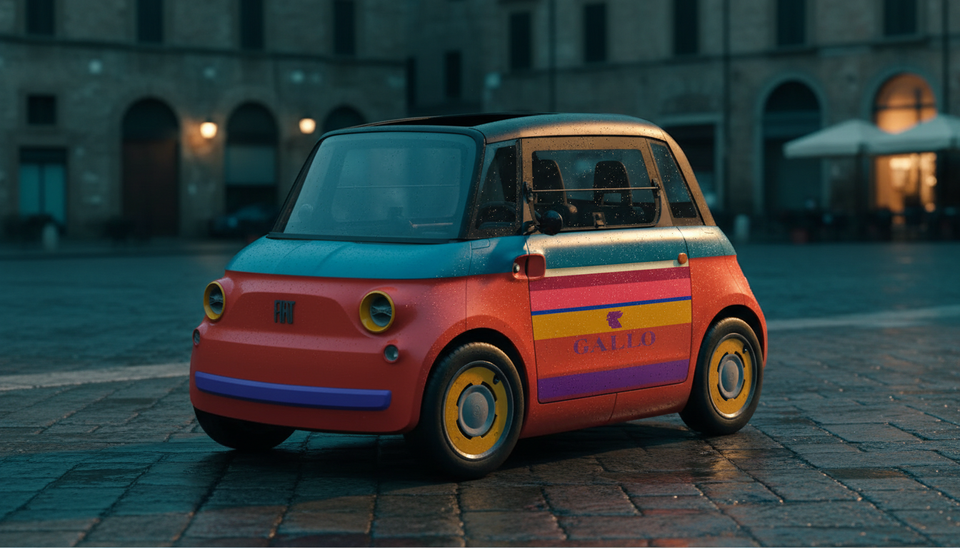 FIAT Topolino e GALLO: un connubio tra micro-mobilità elettrica e moda alla Milano Design Week 2026