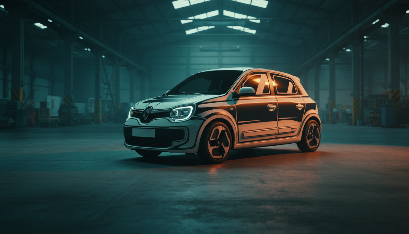 La Renault Twingo E-Tech Electric diventa un’opera d’arte