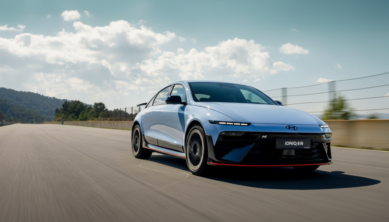 Hyundai IONIQ 6 N debutta con 650 CV e autonomia fino a 487 km