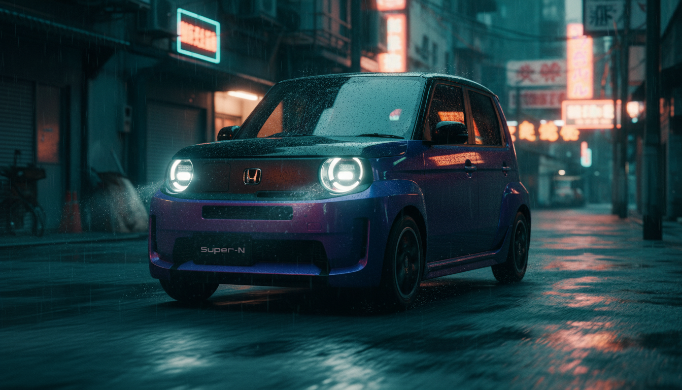 Honda Super-N è una mini hot hatch elettrica con cambio simulato: prezzo
