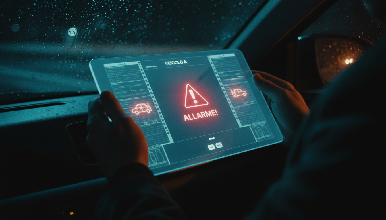 Arriva la Constatazione Amichevole di Incidente digitale: ma c’è subito un allarme