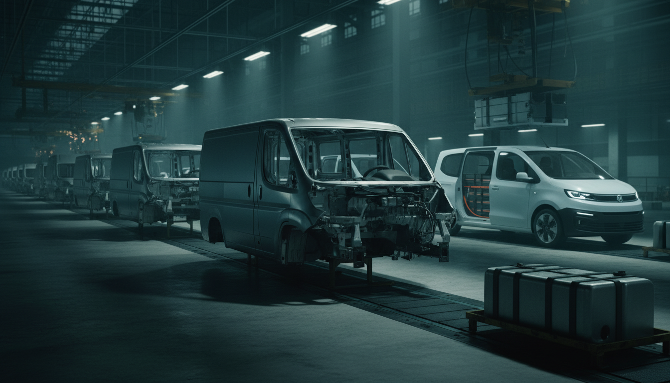 Veicoli commerciali leggeri: diesel al 75% e BEV al 3,6% nel mercato italiano