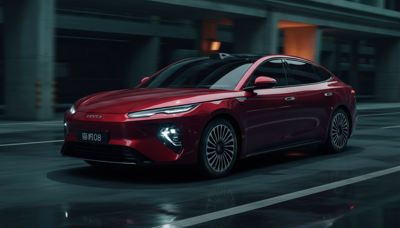 BYD Seal 08 DM-p: l'ammiraglia ibrida che fa 300 km in elettrico