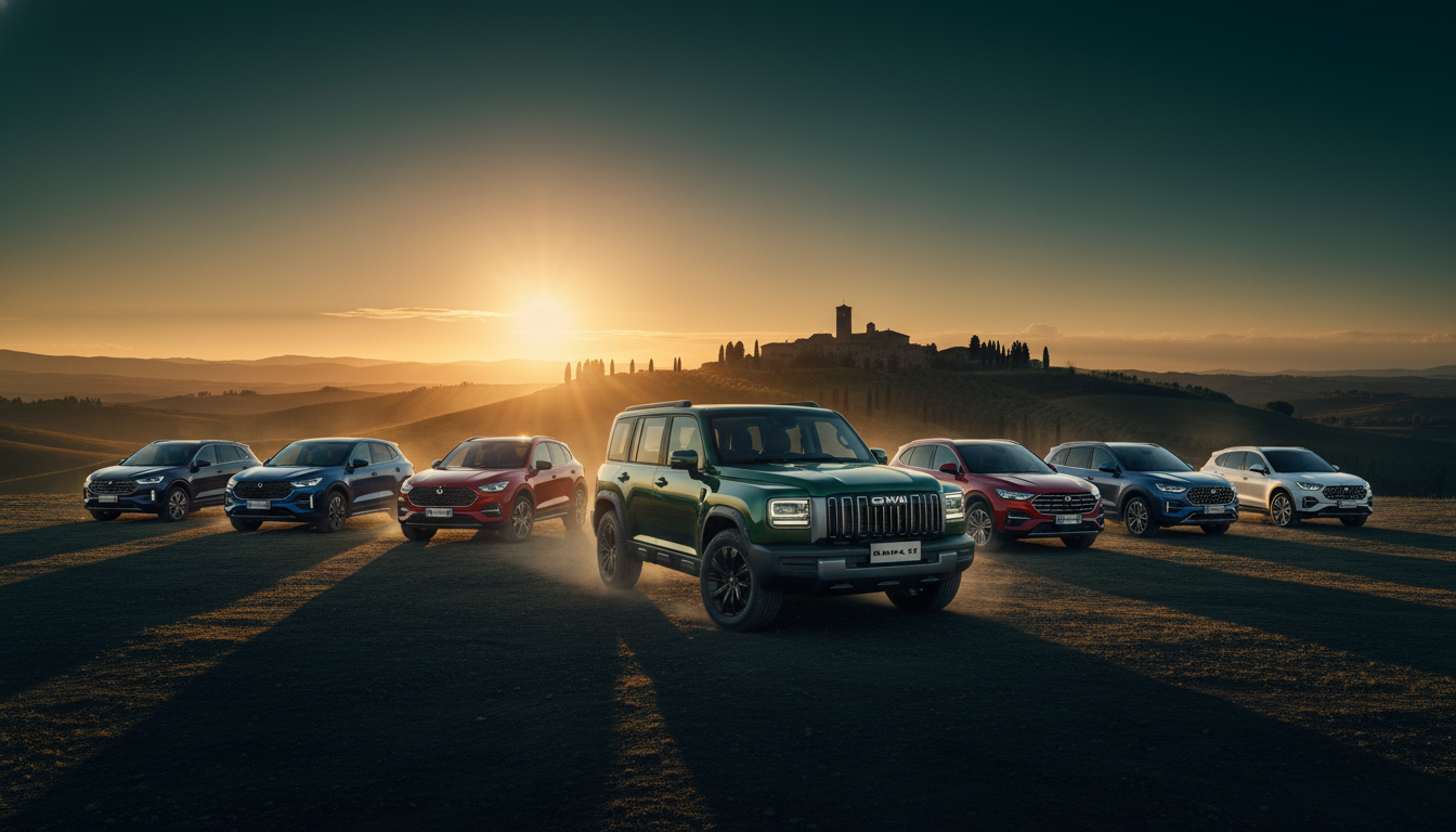 GWM sbarca in Italia con 7 modelli: cosa arriva e quando