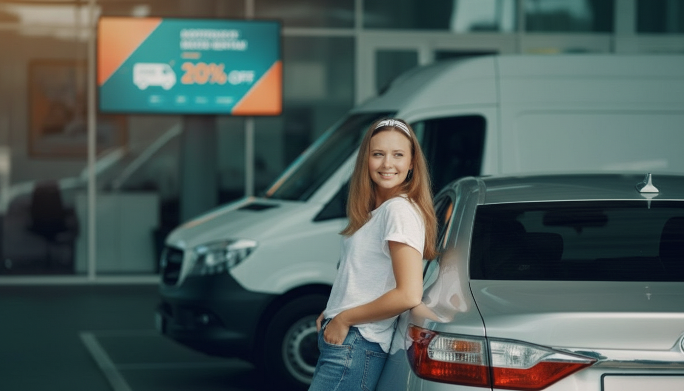 Con Locauto il noleggio di auto e furgoni è in sconto del 20%