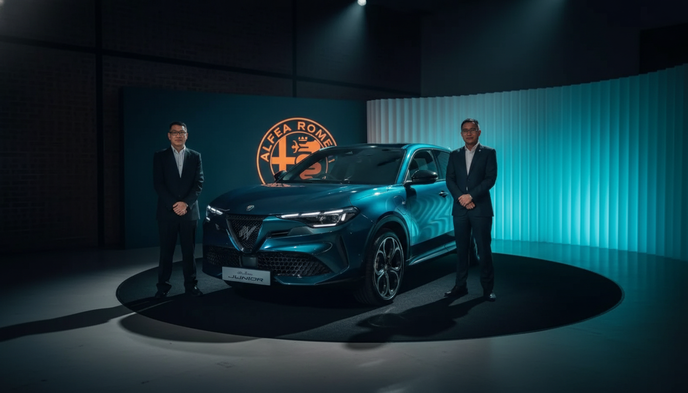 Alfa Romeo Junior debutta a Singapore: per ora è solo elettrica