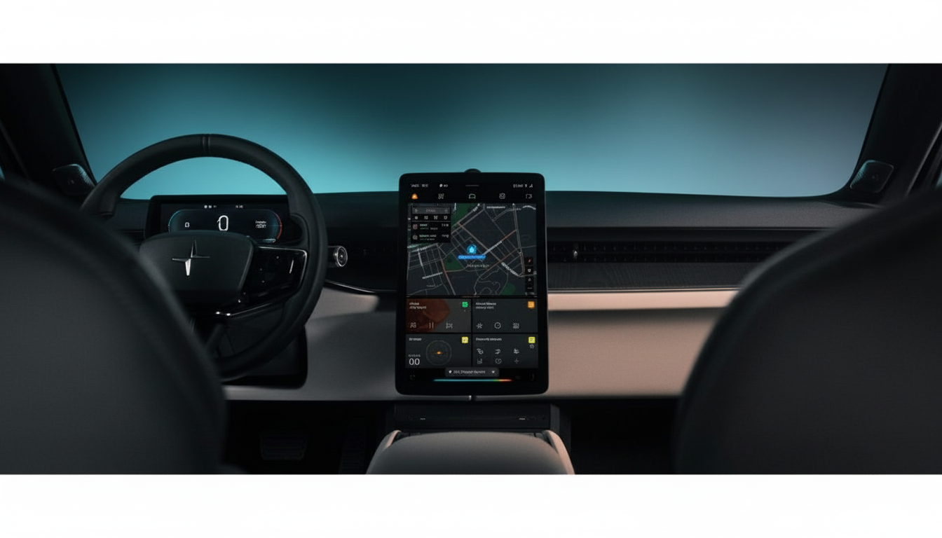 Polestar lancia Google Gemini: l'assistente AI conversazionale nelle sue auto