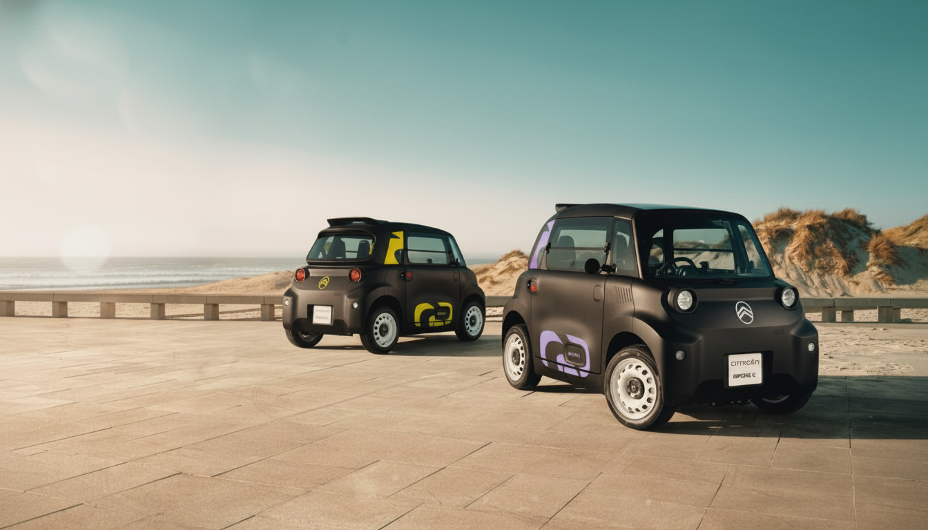 Citroën Ami Rip Curl: la serie speciale per spiaggia e surf a 9.290 euro