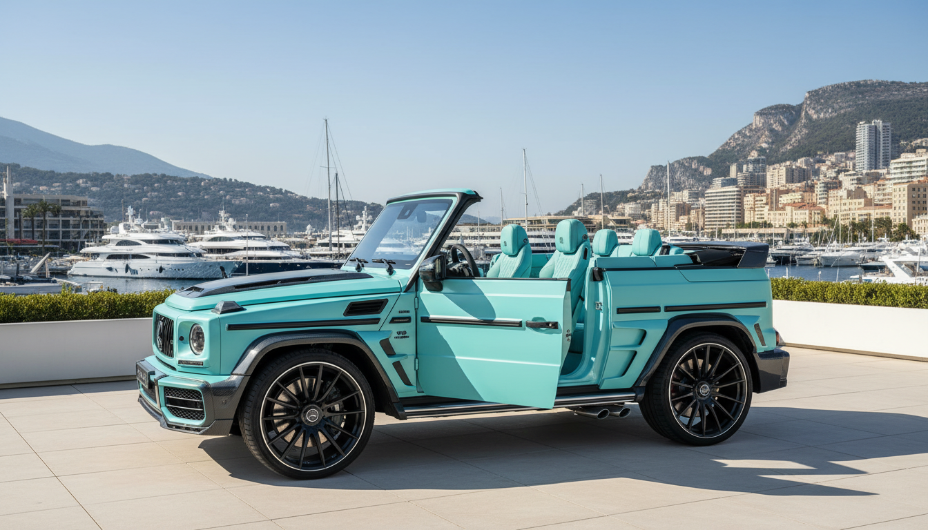 Mansory Azura: la cabriolet che rivoluziona la Mercedes-AMG G 63
