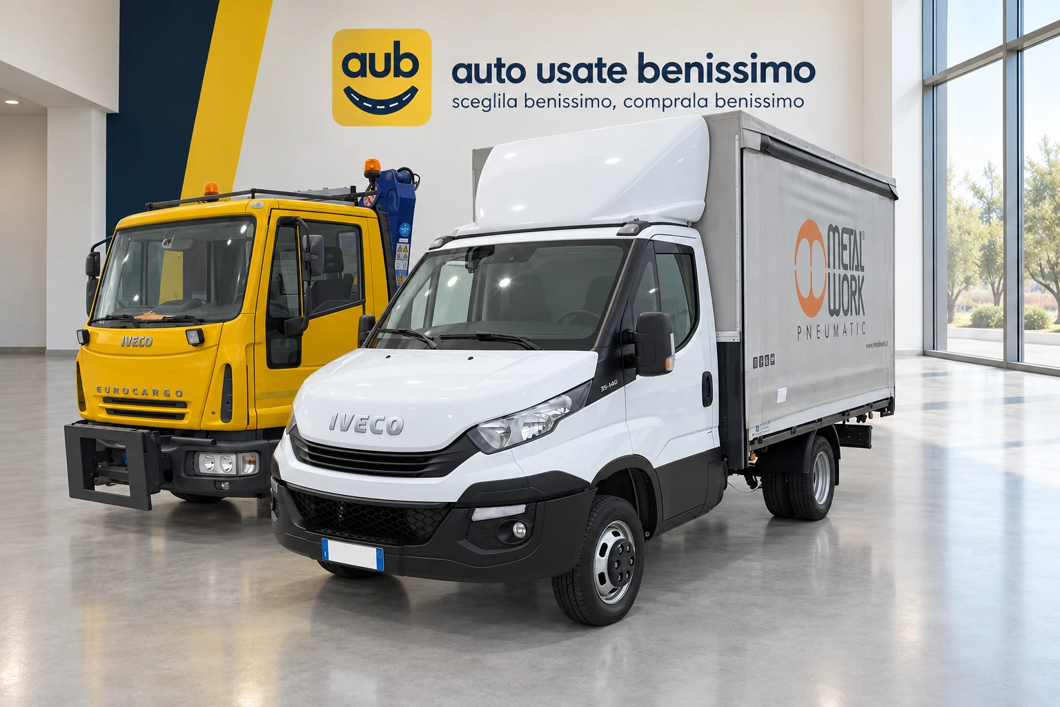 Iveco daily 35 C14S 3450 cab.