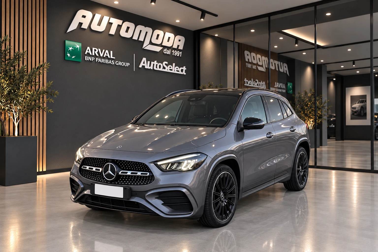GLA 2024 grigio montagna, l'AMG Line di tutti i giorni