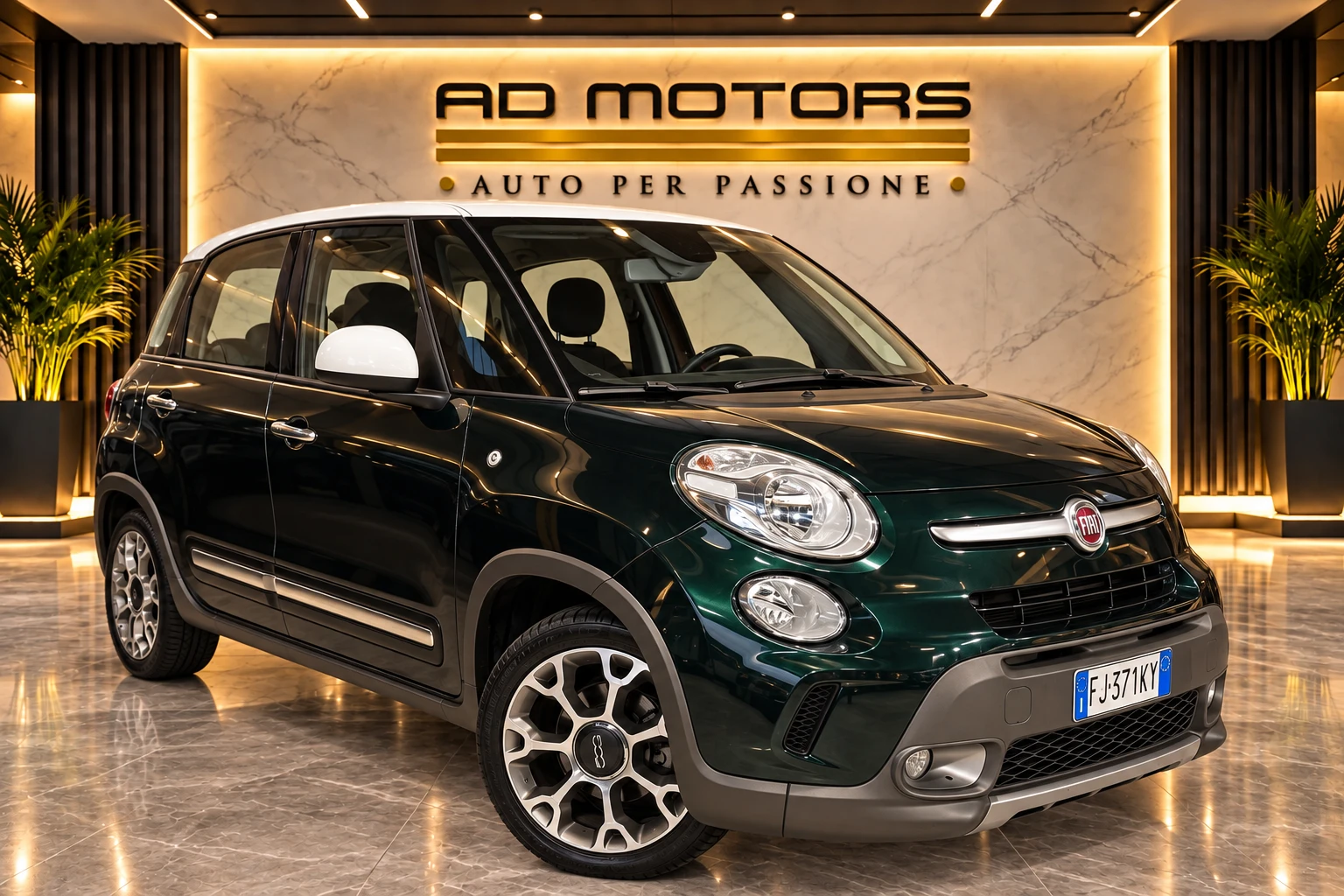 Fiat 500L 2017, prima auto pratica trovata a Bareggio
