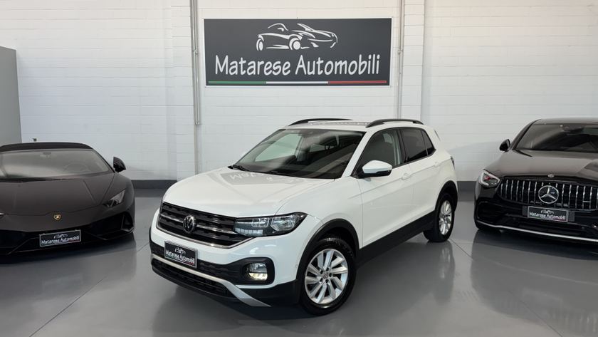Volkswagen T-Cross DSG 1.0cc 115cv Auto OK Neopatentati CarPlay Finanziabile 2019