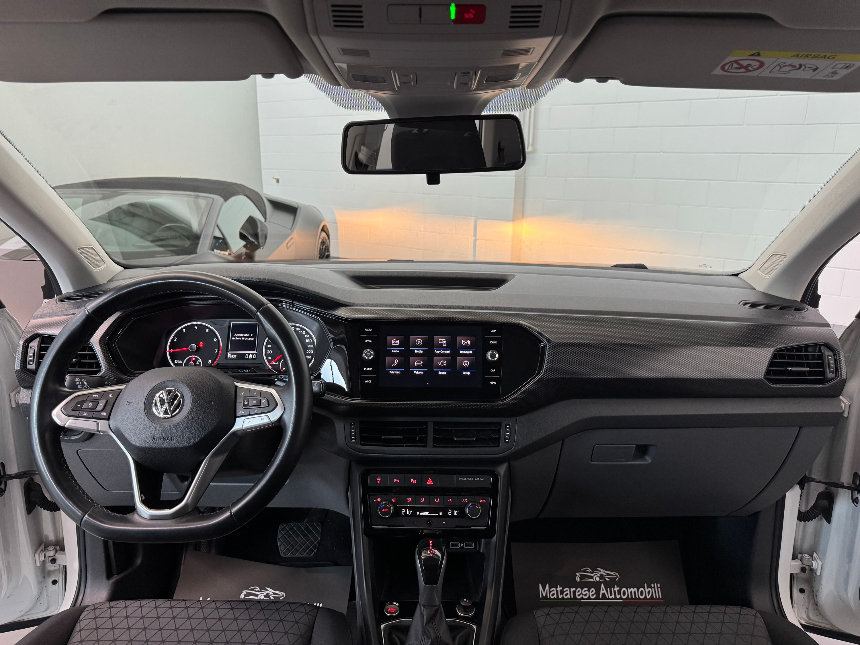 Volkswagen T-Cross DSG 1.0cc 115cv Auto OK Neopatentati CarPlay Finanziabile 2019 — foto 14