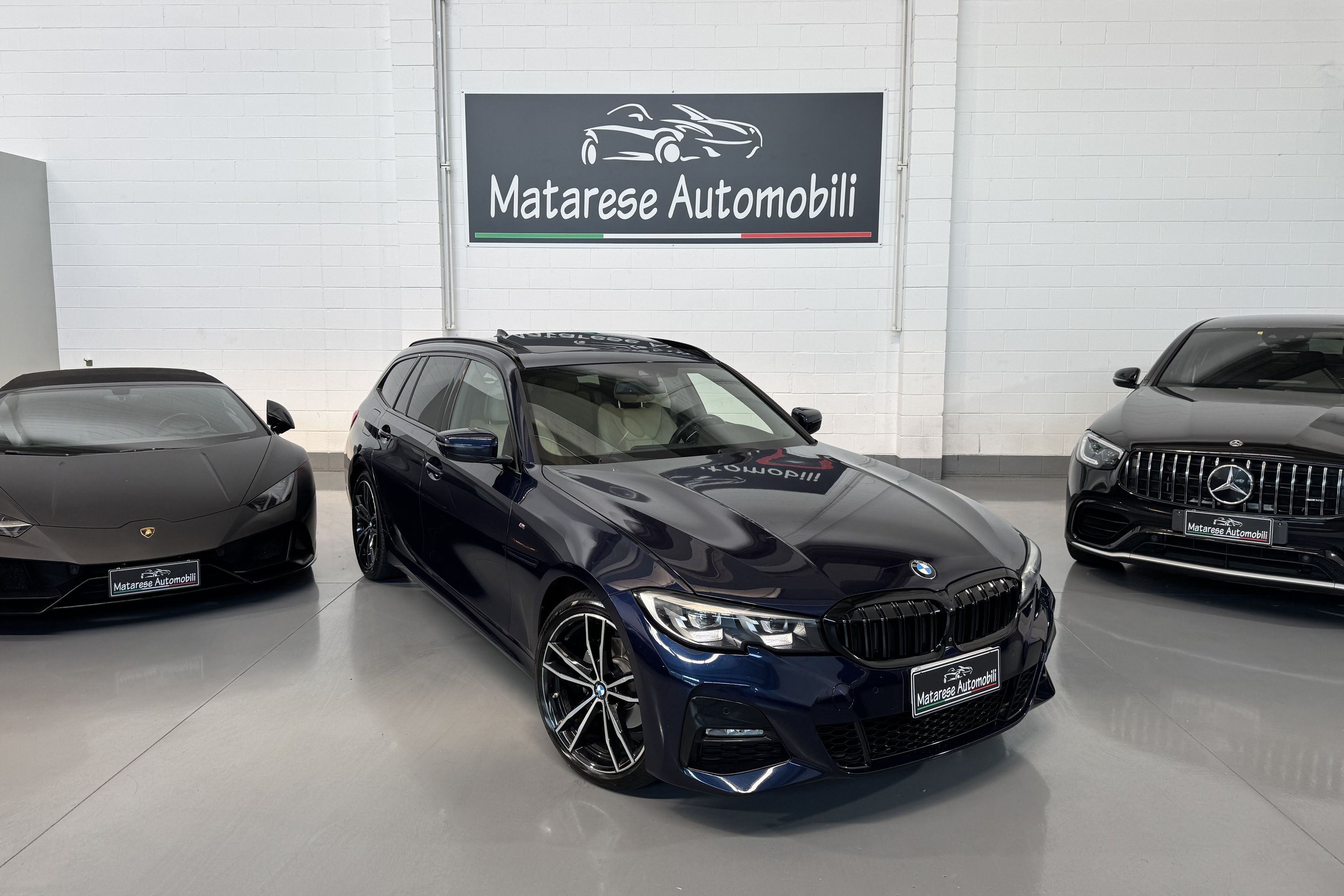 BMW 320d Touring MSport XDrive MHEV 2.0cc 190cv Tetto Apribile Finanziabile 2021 — foto 4