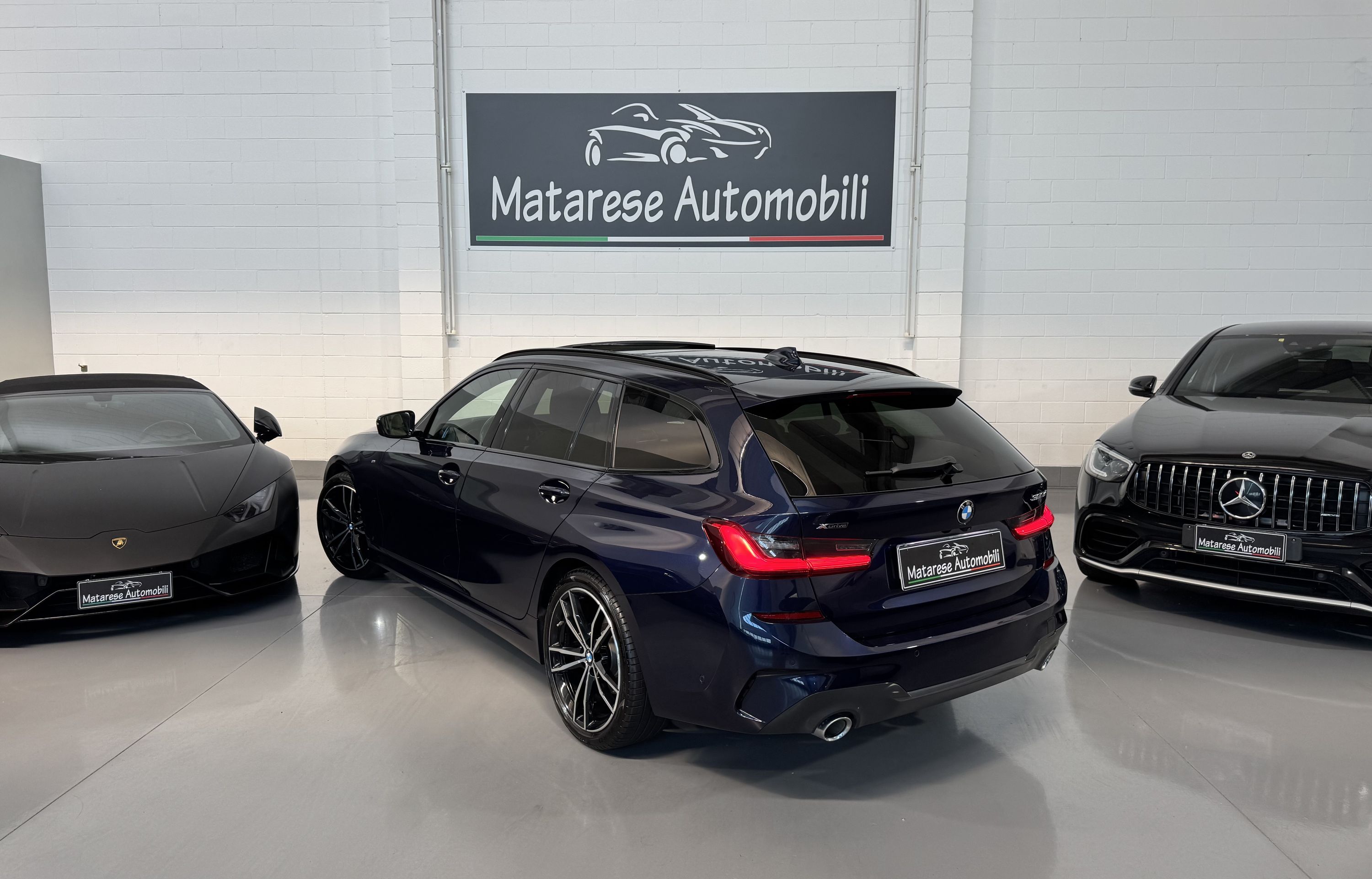 BMW 320d Touring MSport XDrive MHEV 2.0cc 190cv Tetto Apribile Finanziabile 2021 — foto 3