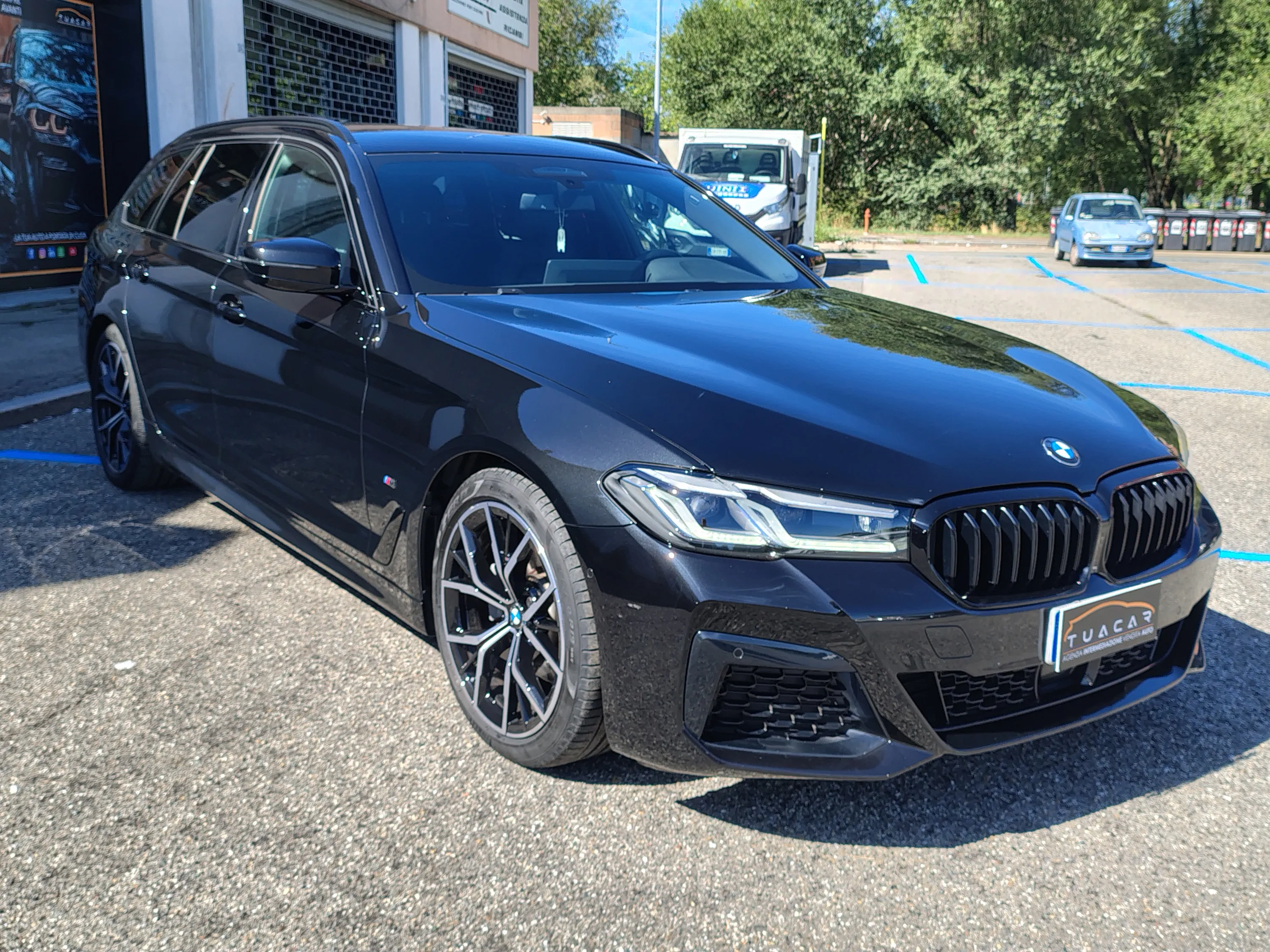 BMW 520d Touring mhev 48V Msport auto 2021 — foto 3