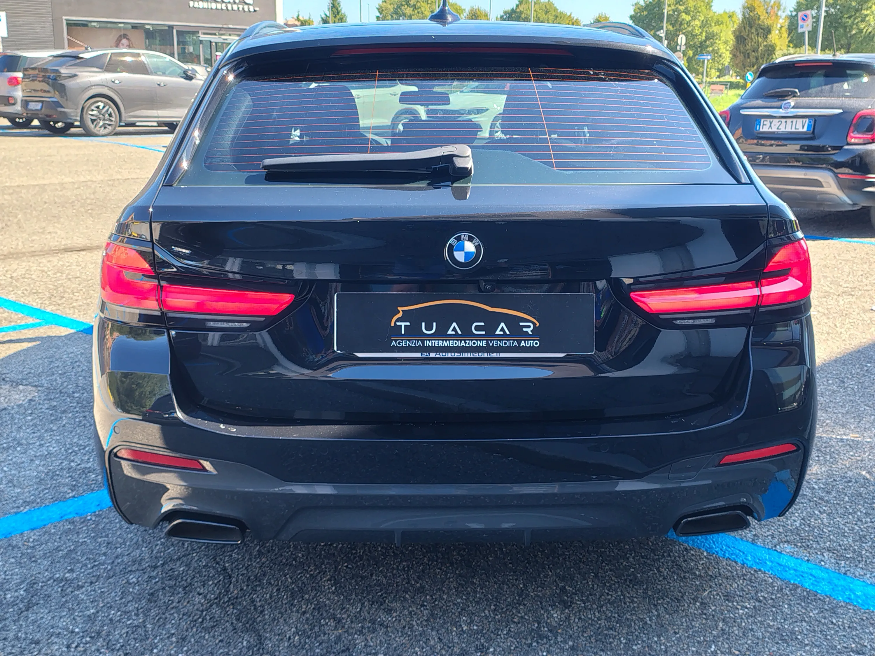 BMW 520d Touring mhev 48V Msport auto 2021 — foto 6