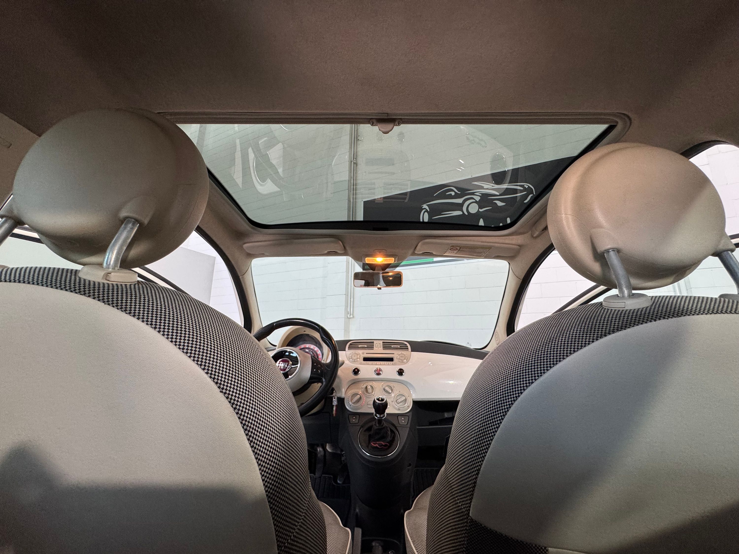 Fiat 500 1.2cc 69cv Tetto Panoramico Clima+Bluetooth OK Neopatentati 2009 — foto 12
