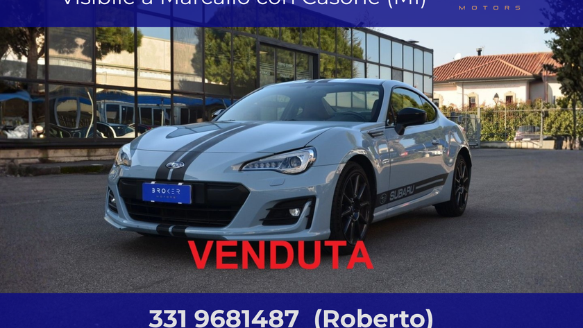 Subaru BRZ 2.0i Gunma Edition 6mt 2020