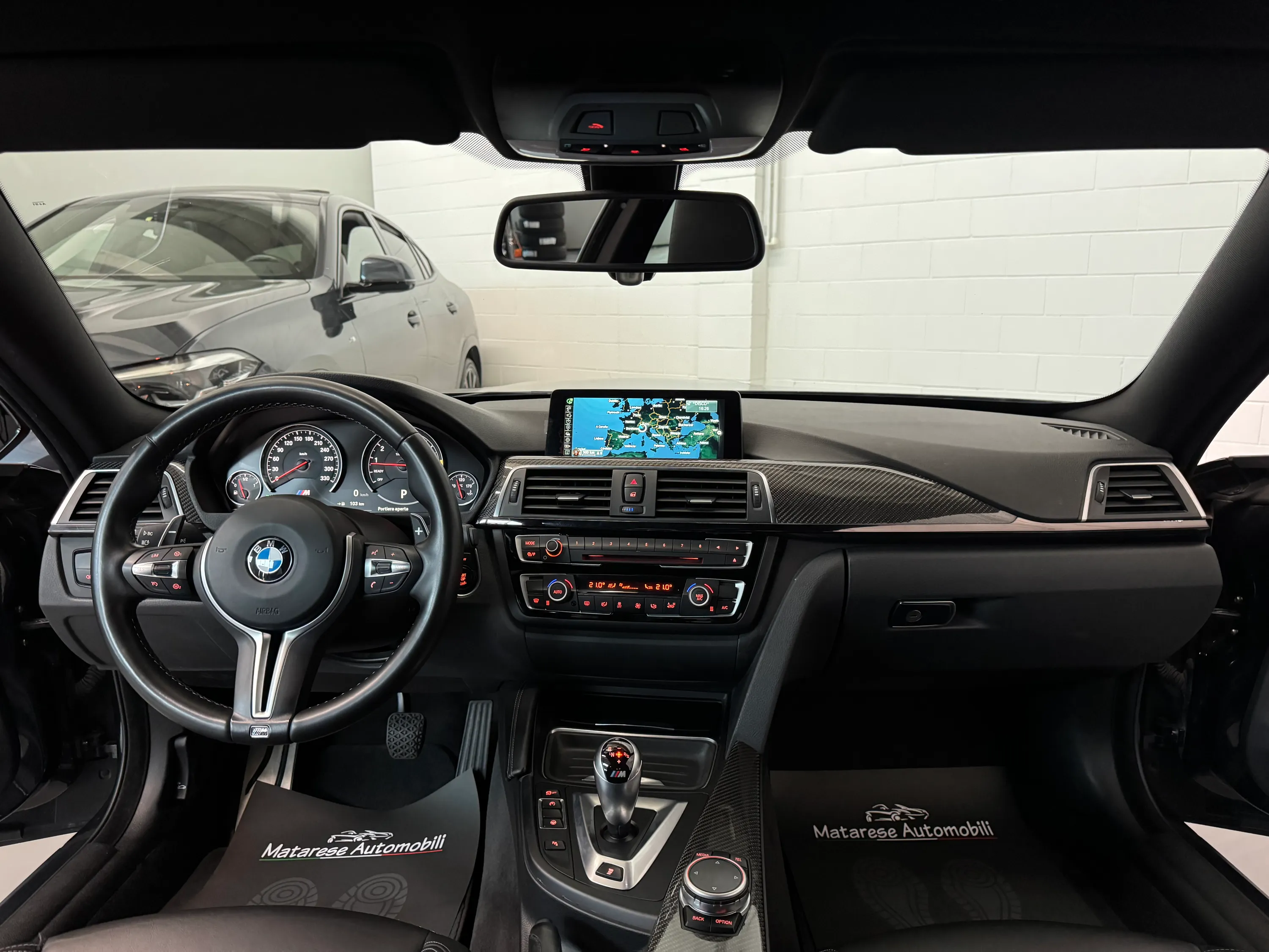 BMW M4 Coupe Posteriore 3.0cc 431cv Tetto in carbonio Impianto Harman/Kardon Finanziabile 2016 — foto 12