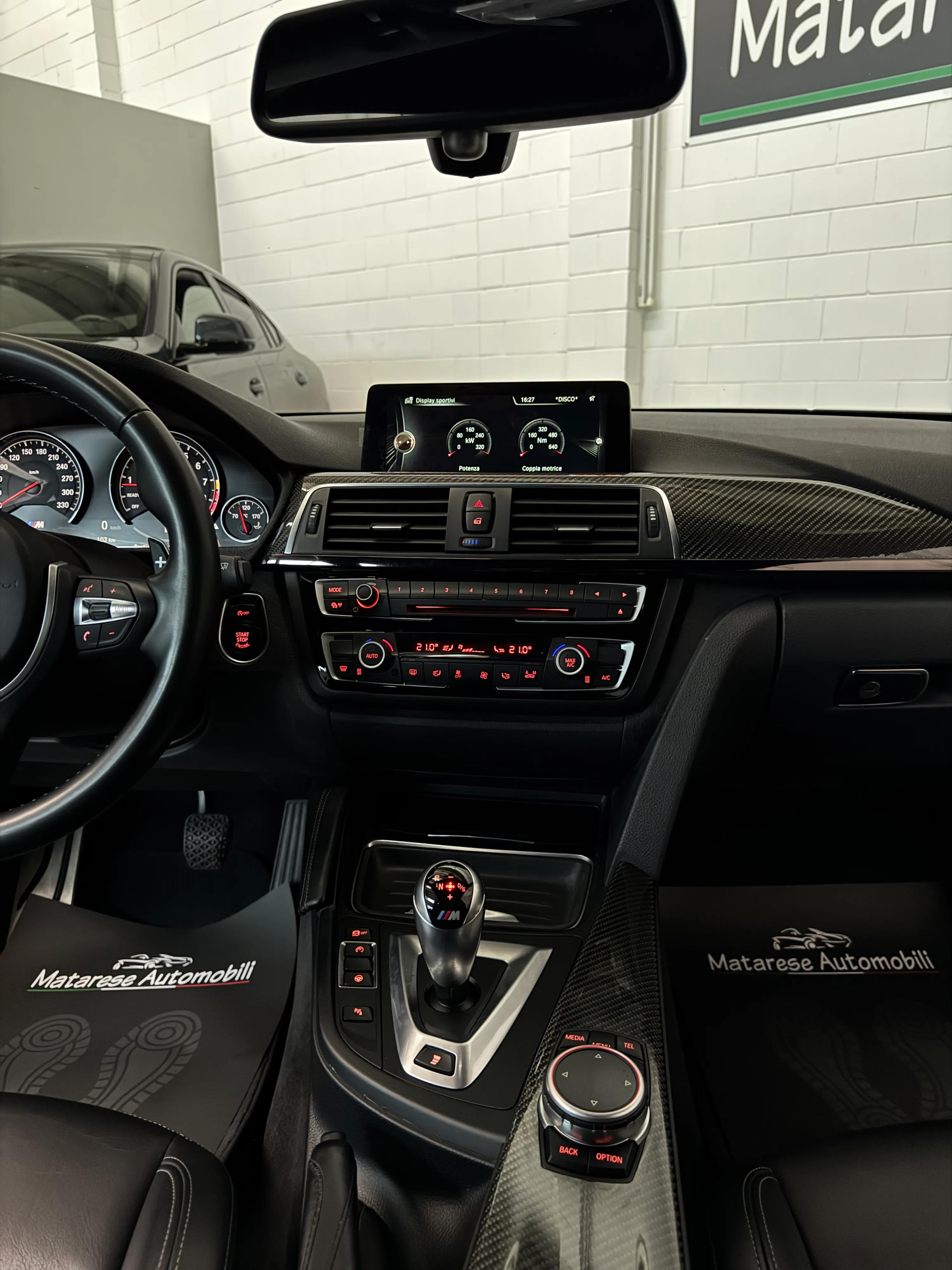 BMW M4 Coupe Posteriore 3.0cc 431cv Tetto in carbonio Impianto Harman/Kardon Finanziabile 2016 — foto 13