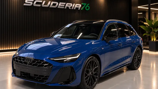 Audi A6 Avant 2.0 tdi mhev + Edition One Blu Ascari quattro 204cv s-tronic