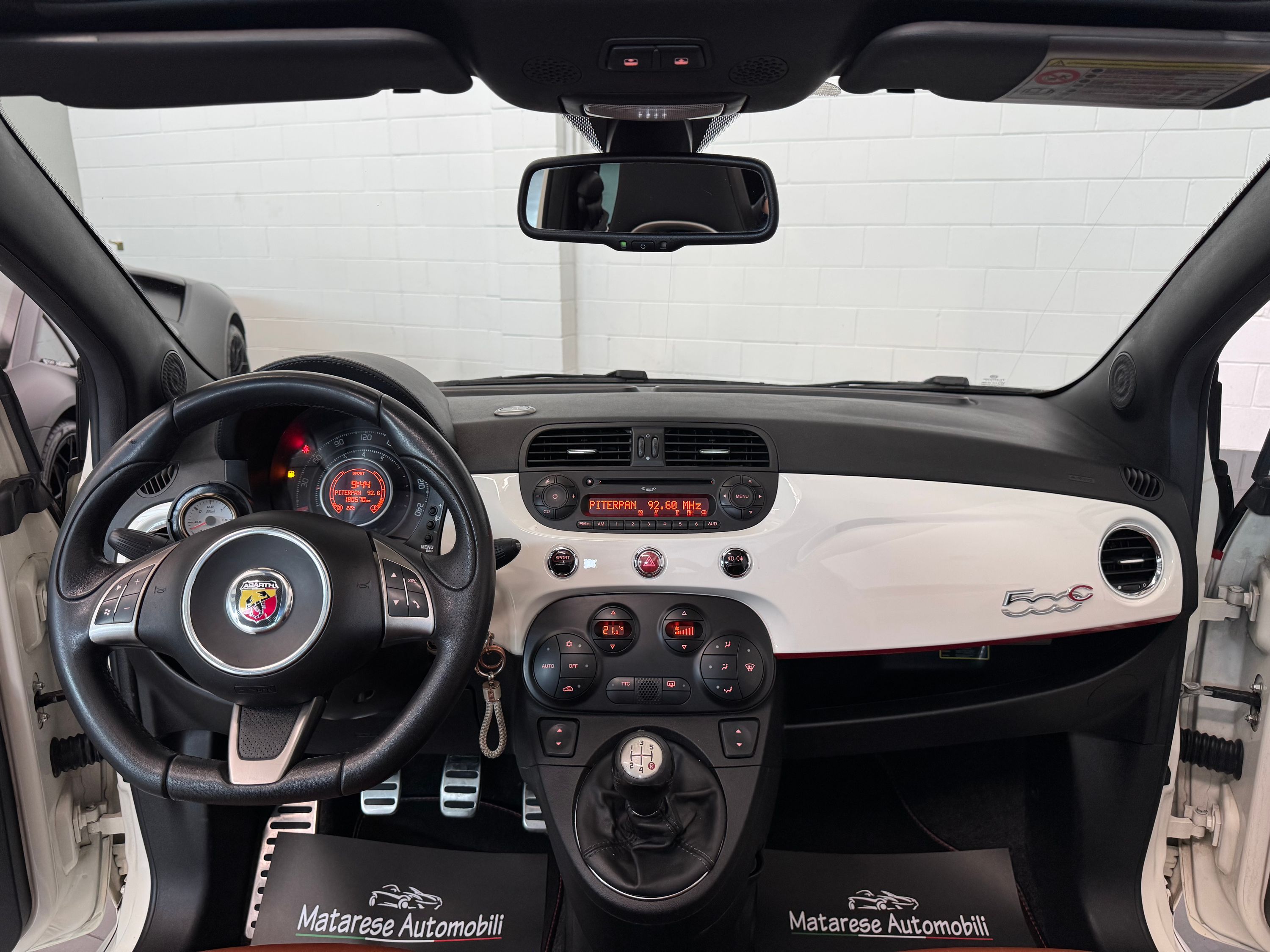 Abarth 500C Abarth 595 1.4cc 135cv Finanziabile Tetto apribile 2011 — foto 12