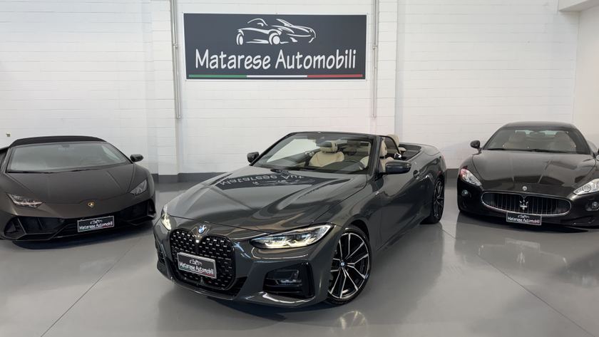 BMW 420d Cabrio Msport mhev 2.0cc 190cv Harman Cardon Finanziabile Iva Esposta 2022