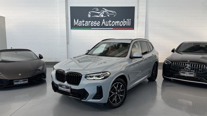 BMW X3 Msport Xdrive mhev 48V 3.0cc 286cv Tagliandi ufficiali Clima 3 zone 2022